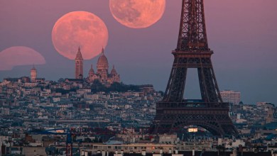 January’s full Wolf Moon leaps past the Eiffel Tower in stunning photo of Paris skyline January’s full Wolf Moon leaps past the Eiffel Tower in stunning photo of Paris skyline