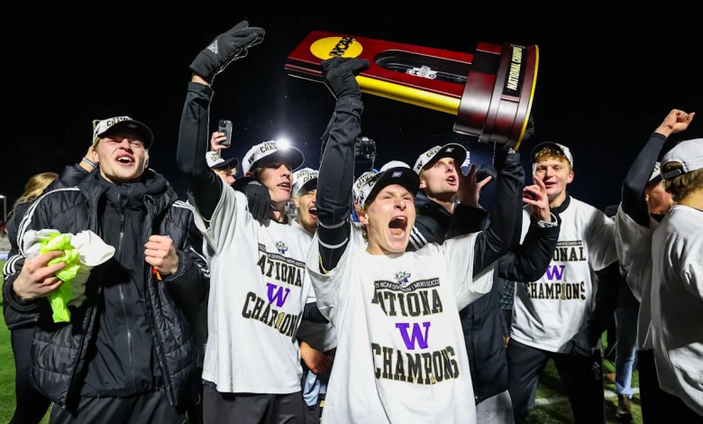 Unseeded Washington completes epic run to first NCAA soccer championship Unseeded Washington completes epic run to first NCAA soccer championship