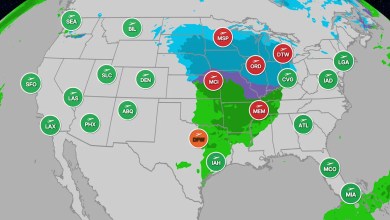 Second Winter Storm Ahead For North, Rain, Storms In South, East Second Winter Storm Ahead For North, Rain, Storms In South, East