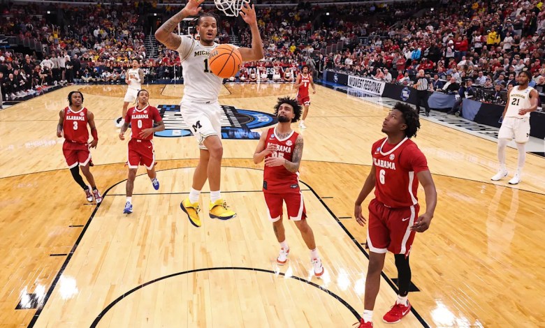 Michigan’s emphatic NCAA tournament win over Alabama reinforces Big Ten’s takeover of SEC’s mantle Michigan’s emphatic NCAA tournament win over Alabama reinforces Big Ten’s takeover of SEC’s mantle