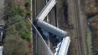 Freight train cars derail in North Bergen, New Jersey; no threat issued to the public Freight train cars derail in North Bergen, New Jersey; no threat issued to the public