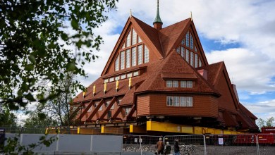 How do you move a beloved Swedish church down the road? With prayer, engineering and some Eurovision How do you move a beloved Swedish church down the road? With prayer, engineering and some Eurovision