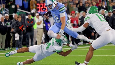 Tulane clinches spot in College Football Playoff with American Conference title game win over North Texas Tulane clinches spot in College Football Playoff with American Conference title game win over North Texas