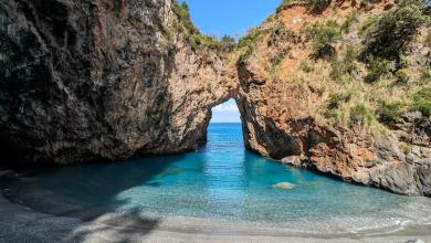 A Hidden Rocky Cove In Calabria, Italy Offers Pristine Swimming In Crystal Clear Water A Hidden Rocky Cove In Calabria, Italy Offers Pristine Swimming In Crystal Clear Water