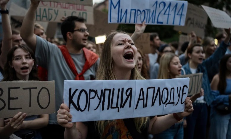 Ukrainians are protesting a law targeting anti-corruption agencies. Here’s why Ukrainians are protesting a law targeting anti-corruption agencies. Here’s why
