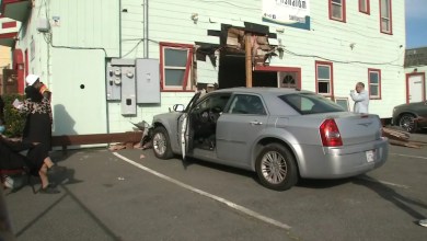 Several people injured, including child, after car crashes into SF church, authorities say Several people injured, including child, after car crashes into SF church, authorities say