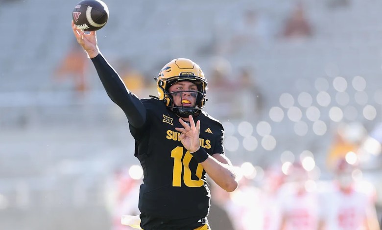 Arizona State QB Sam Leavitt reportedly signing with Lane Kiffin, LSU Arizona State QB Sam Leavitt reportedly signing with Lane Kiffin, LSU