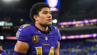 Kyle Hamilton shows off his genius during a recent podcast appearance Kyle Hamilton shows off his genius during a recent podcast appearance