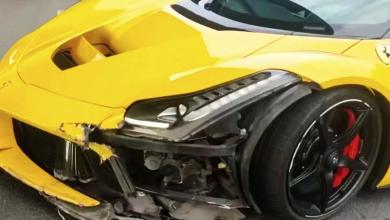 Ferrari LaFerrari Damaged in Crash in China Ferrari LaFerrari Damaged in Crash in China