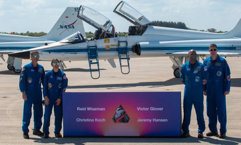 Artemis 2 astronauts arrive at Kennedy Space Center ahead of NASA’s historic launch around the moon Artemis 2 astronauts arrive at Kennedy Space Center ahead of NASA’s historic launch around the moon