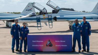 Artemis 2 astronauts arrive at Kennedy Space Center ahead of NASA’s historic launch around the moon Artemis 2 astronauts arrive at Kennedy Space Center ahead of NASA’s historic launch around the moon