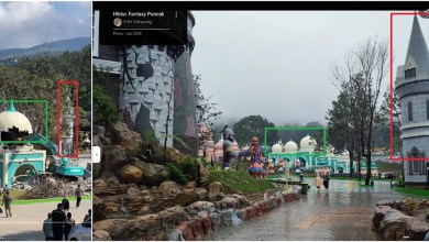 Clip shows bulldozed Indonesian theme park, not Chinese mosque Clip shows bulldozed Indonesian theme park, not Chinese mosque