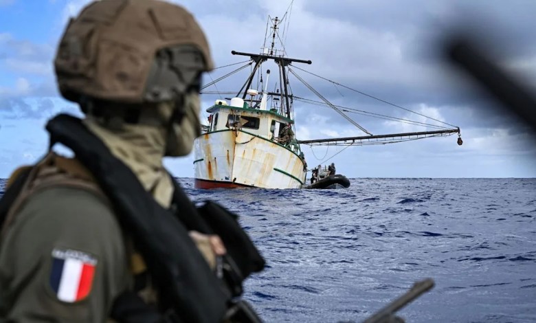 French navy seizes nearly 10 tonnes of cocaine off West African coast French navy seizes nearly 10 tonnes of cocaine off West African coast