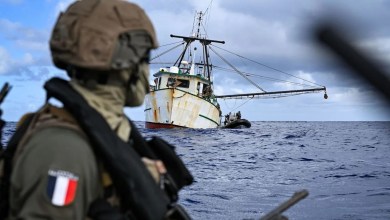 French navy seizes nearly 10 tonnes of cocaine off West African coast French navy seizes nearly 10 tonnes of cocaine off West African coast