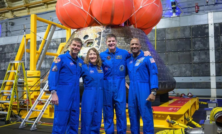 Artemis II astronauts welcomed home to Houston after historic moonshot Artemis II astronauts welcomed home to Houston after historic moonshot