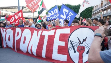 Thousands march against plan to build massive bridge linking Sicily to Italy’s mainland Thousands march against plan to build massive bridge linking Sicily to Italy’s mainland