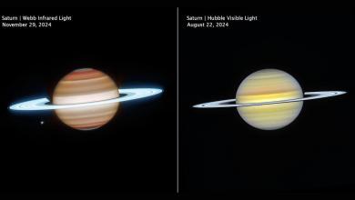Webb and Hubble telescopes combine forces for a new view of Saturn Webb and Hubble telescopes combine forces for a new view of Saturn