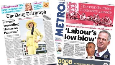 Starmer 'rewarding Hamas' and 'Labour's low blow' Starmer 'rewarding Hamas' and 'Labour's low blow'