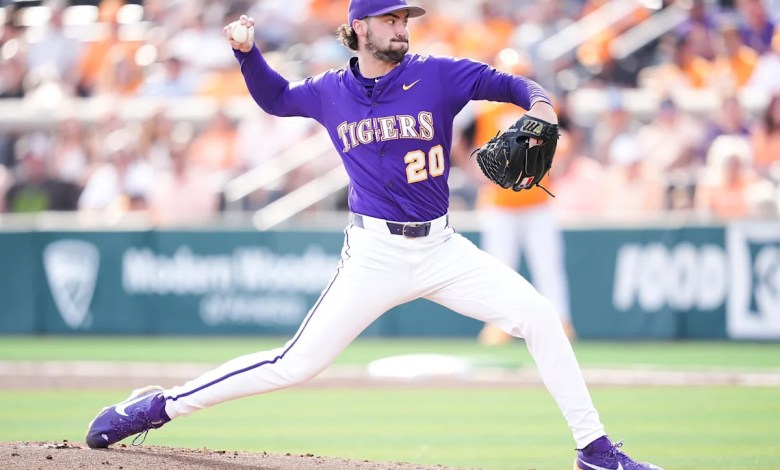 Jay Johnson explains LSU’s decision to use Casan Evans on Friday Jay Johnson explains LSU’s decision to use Casan Evans on Friday