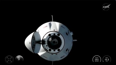 Fresh crew arrives at International Space Station to boost numbers back to 7 Fresh crew arrives at International Space Station to boost numbers back to 7