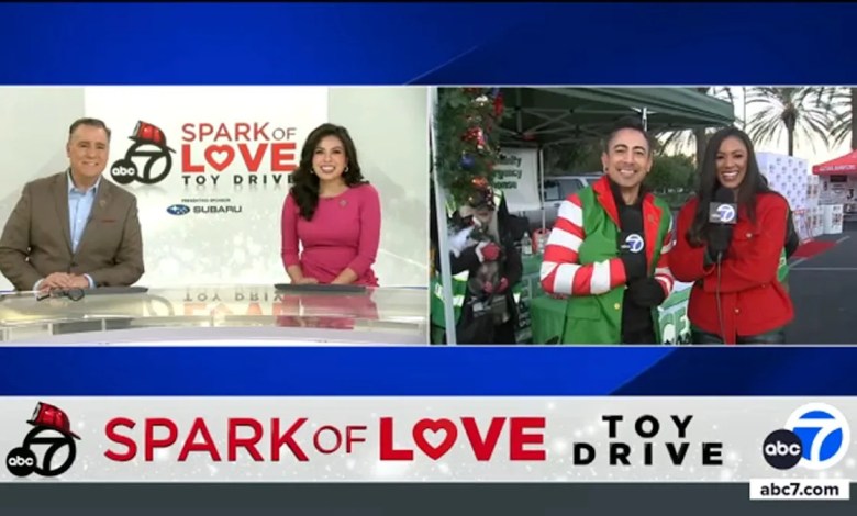 ABC7 Spark of Love Toy Drive underway in Cerritos ABC7 Spark of Love Toy Drive underway in Cerritos
