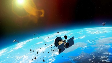 The risk of falling space junk hitting airplanes is on the rise, experts warn The risk of falling space junk hitting airplanes is on the rise, experts warn