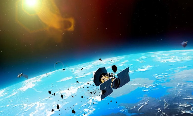 The risk of falling space junk hitting airplanes is on the rise, experts warn The risk of falling space junk hitting airplanes is on the rise, experts warn