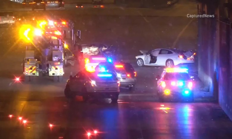 IB Dan Ryan Expressway reopens at 95th Street after crash IB Dan Ryan Expressway reopens at 95th Street after crash