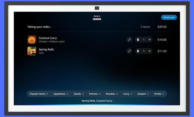 Amazon adds dynamic food delivery ordering to Alexa+ Amazon adds dynamic food delivery ordering to Alexa+