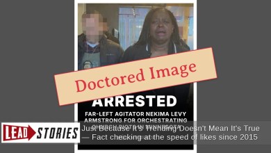 FAKE Photo Shows Activist Nekima Levy Armstrong Crying During Arrest In FBI’s Minnesota ‘Church Riot’ Case — White House Posted An Altered Photo That Changes Her Expression, Adds Tears FAKE Photo Shows Activist Nekima Levy Armstrong Crying During Arrest In FBI’s Minnesota ‘Church Riot’ Case — White House Posted An Altered Photo That Changes Her Expression, Adds Tears