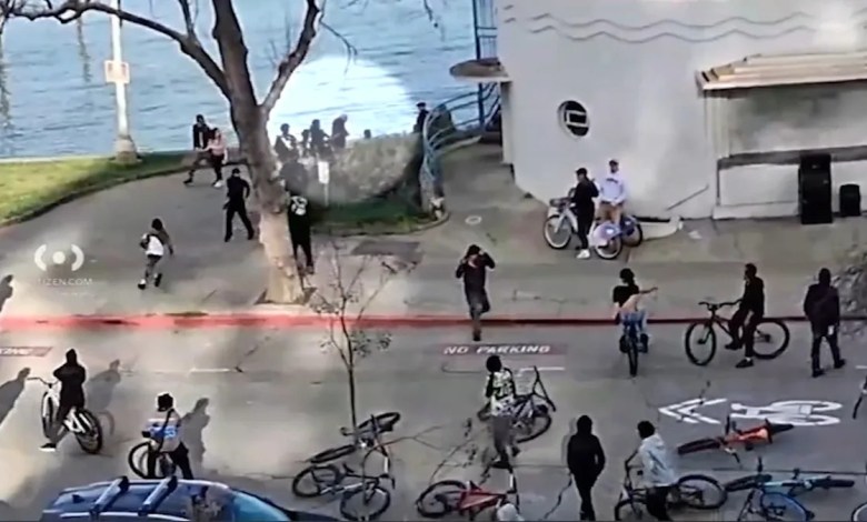 Man attacked by group of young bicyclists in SF after he asks them to slow down Man attacked by group of young bicyclists in SF after he asks them to slow down