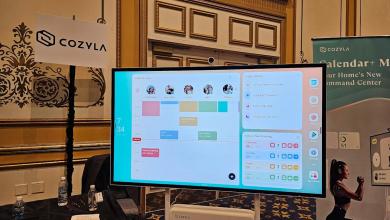 Cozyla showed off a 4K, 55-inch digital family calendar at CES Cozyla showed off a 4K, 55-inch digital family calendar at CES