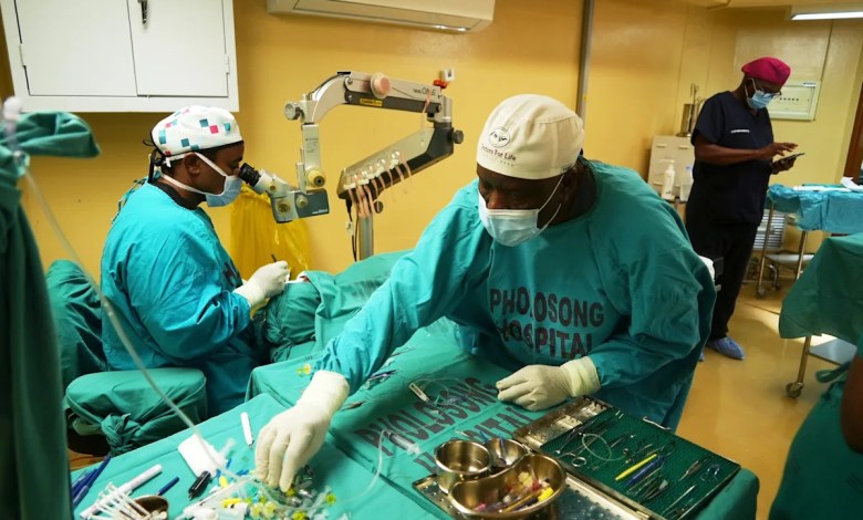 ‘Wow!’ The eye surgery marathon that restored sight for some South Africans ‘Wow!’ The eye surgery marathon that restored sight for some South Africans