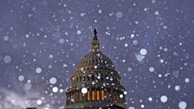 Map shows winter storm forecast across the U.S. Map shows winter storm forecast across the U.S.