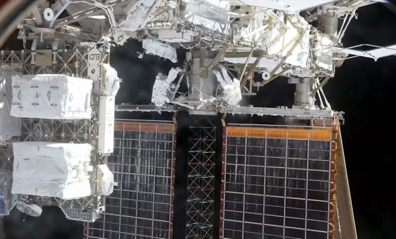 Astronauts complete prep for new ISS solar array on 1st NASA spacewalk in 10 months Astronauts complete prep for new ISS solar array on 1st NASA spacewalk in 10 months