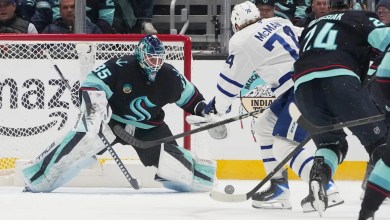 Shane Wright scores twice as Kraken extend win streak to 3 games with 5-2 win over Maple Leafs Shane Wright scores twice as Kraken extend win streak to 3 games with 5-2 win over Maple Leafs