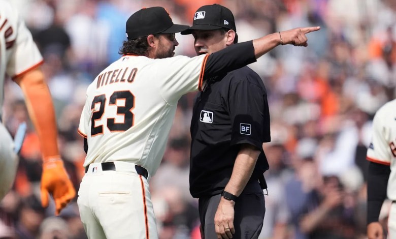 New Giants manager Tony Vitello working to get his club on track after frustrating 3-7 start New Giants manager Tony Vitello working to get his club on track after frustrating 3-7 start