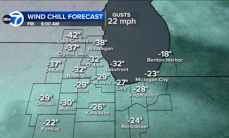 Chicago-area weather forecast this week includes Extreme Cold Watch Friday, some snow Chicago-area weather forecast this week includes Extreme Cold Watch Friday, some snow