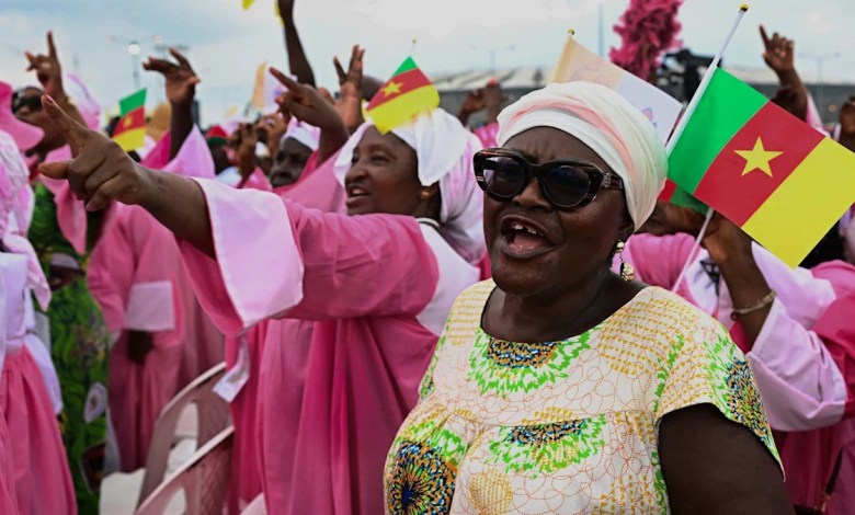 Thousands celebrate open-air Mass with Pope Leo in Cameroon Thousands celebrate open-air Mass with Pope Leo in Cameroon