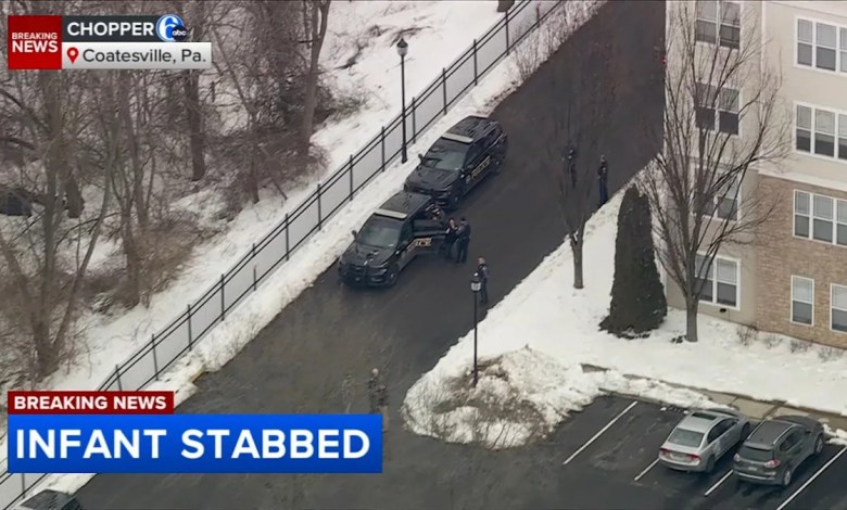 Father taken into custody after allegedly stabbing infant Father taken into custody after allegedly stabbing infant