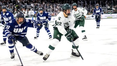 Watch Porter Martone’s game winning goal, leading MSU past UConn Watch Porter Martone’s game winning goal, leading MSU past UConn