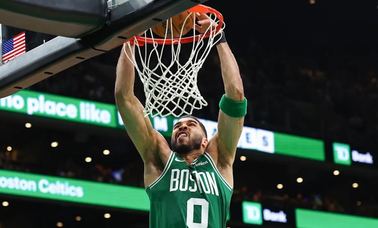 Jayson Tatum injury update: Celtics star already able to dunk just months after tearing Achilles Jayson Tatum injury update: Celtics star already able to dunk just months after tearing Achilles