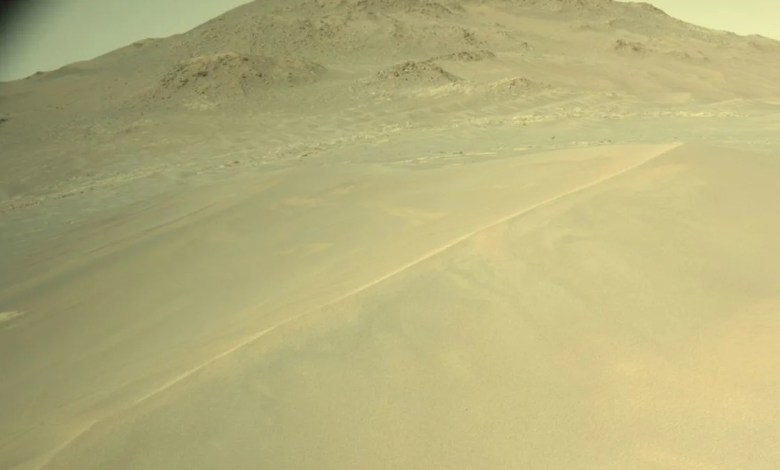 NASA Perseverance rover sees megaripples on Mars NASA Perseverance rover sees megaripples on Mars