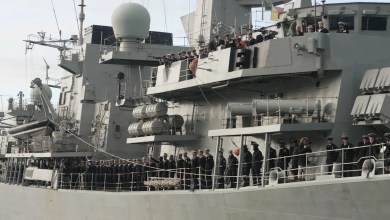 HMS Richmond welcomed home after eight months HMS Richmond welcomed home after eight months