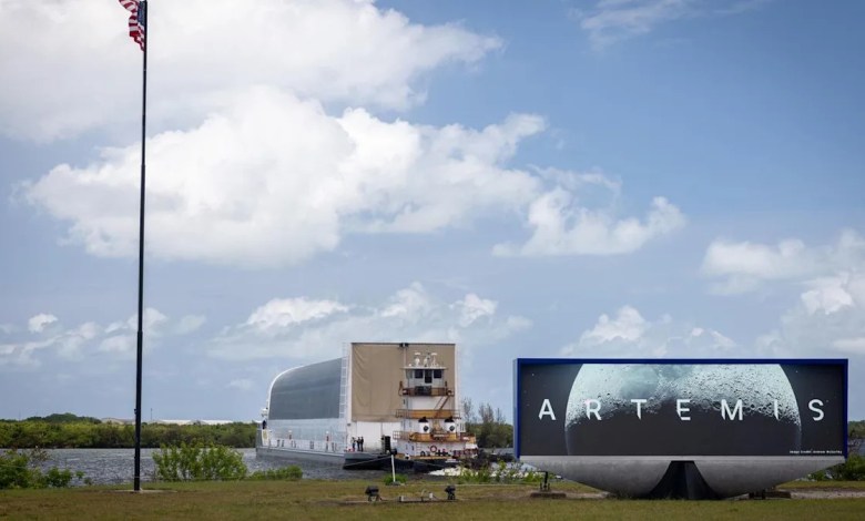 Artemis 3 SLS rocket’s core stage arrives in Florida for 2027 launch (photo) Artemis 3 SLS rocket’s core stage arrives in Florida for 2027 launch (photo)