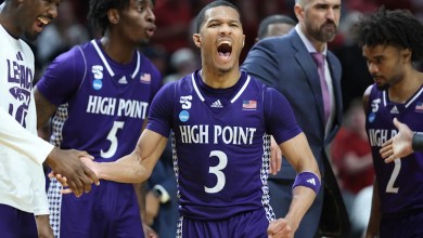 Acuff scores 36 as Arkansas holds off No. 12 seed High Point 94-88 to reach the Sweet 16 Acuff scores 36 as Arkansas holds off No. 12 seed High Point 94-88 to reach the Sweet 16