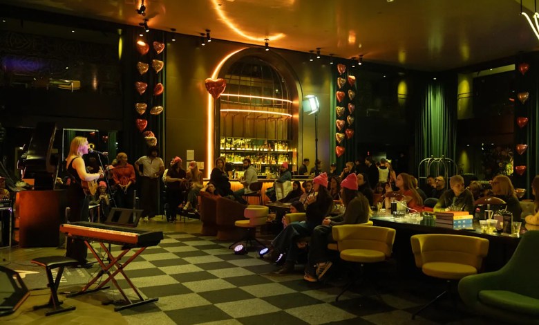 This NYC hotel turns its lobby into a Broadway stage — no tickets required This NYC hotel turns its lobby into a Broadway stage — no tickets required