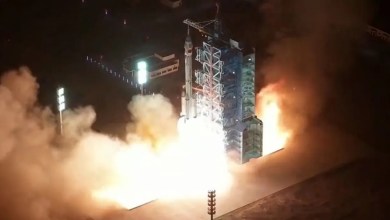 China launches 3 astronauts, including 1st ever from Hong Kong, to Tiangong space station (video) China launches 3 astronauts, including 1st ever from Hong Kong, to Tiangong space station (video)