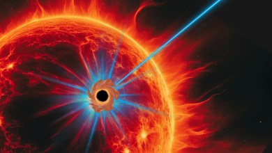 Black holes slamming into scorching stars may be causing mysterious blue flashes in the cosmos Black holes slamming into scorching stars may be causing mysterious blue flashes in the cosmos