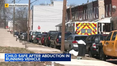 Toddler reunited with family after being abducted in stolen car in West Philadelphia Toddler reunited with family after being abducted in stolen car in West Philadelphia